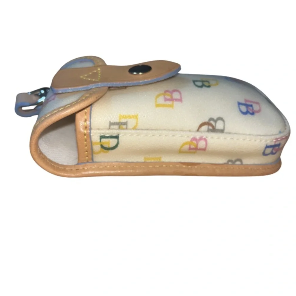 Vintage Dooney & Bourke Rainbow Monogram Wristlet Phone Case – VHTF